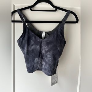Lululemon Align Tank New with Tags size 6 grey tie dye